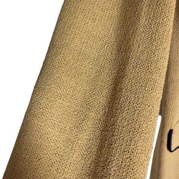 St. John Camel Tan Knit Button Front Office Suit Blazer Jacket Size 6 - Picture 5 of 12